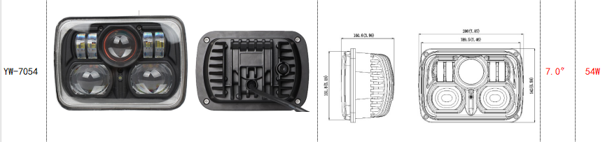 产品的型号，尺寸和理论功率