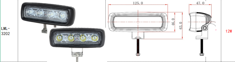 产品的型号，尺寸和理论功率